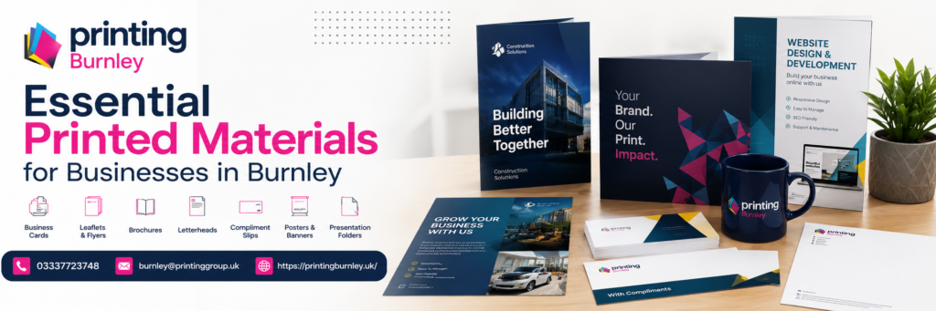 Essential Printed Materials for Businesses in Burnley